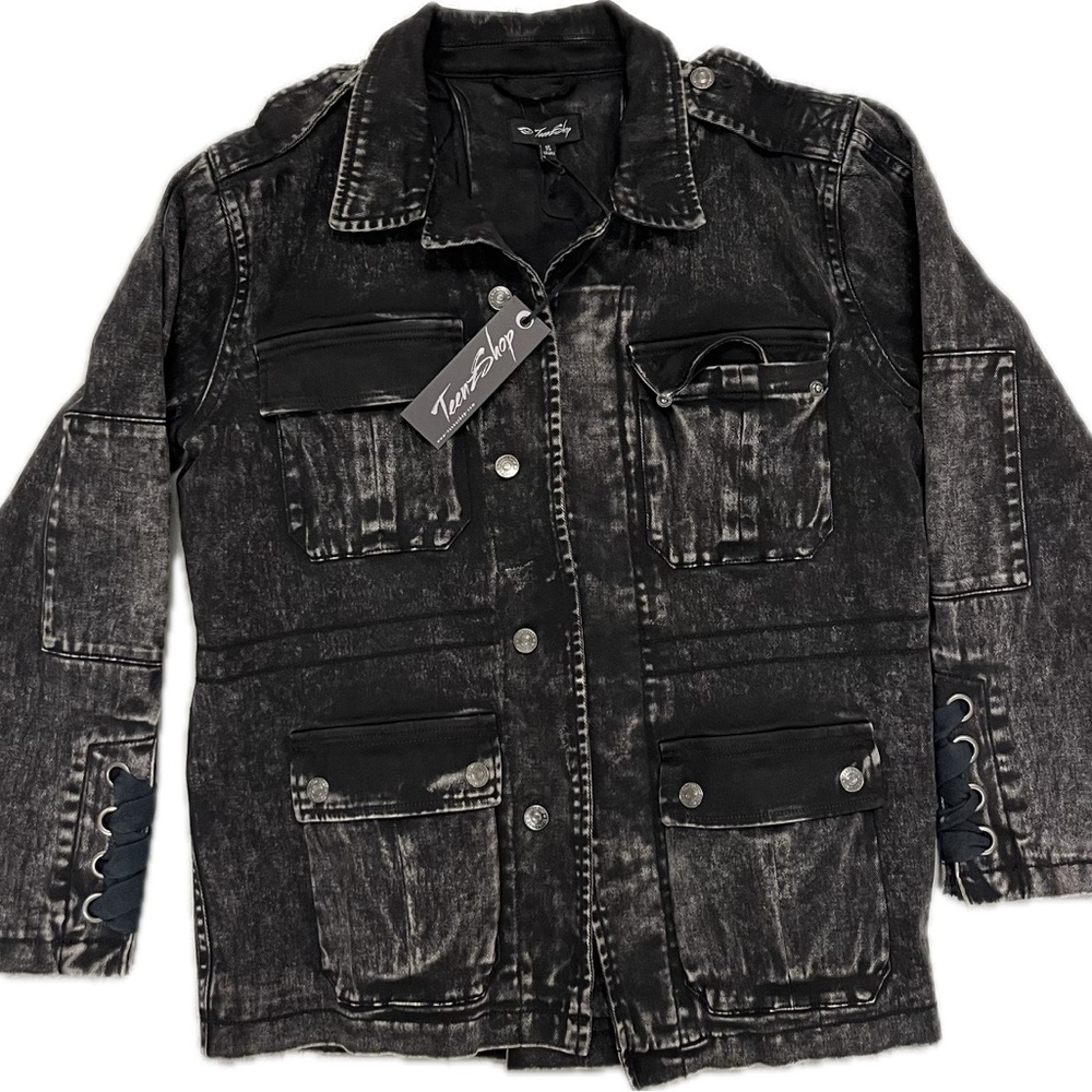 TeenShop Black Denim Jacket